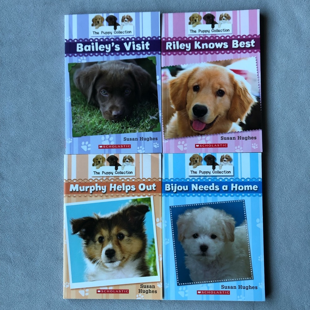 Set of 4 ~ The Puppy Collection ~ Junior Novels ~ Book #1-4